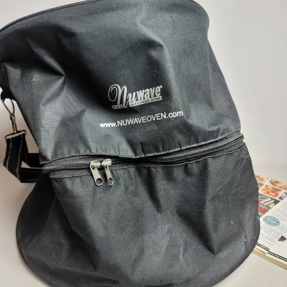 Nuwave Pro Infrared Oven Black Carrying Case Travel Bag And Strap